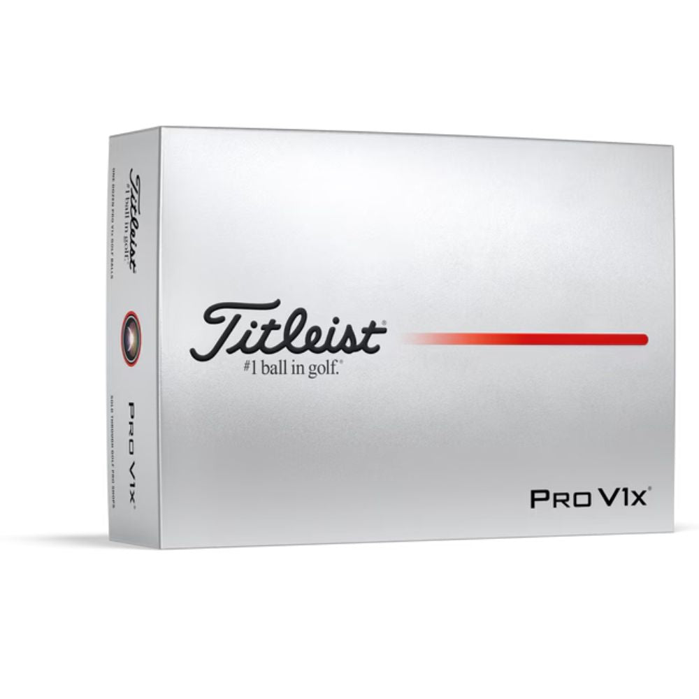 Titleist Pro V1x Golf Balls White (1 Dozen) 2025