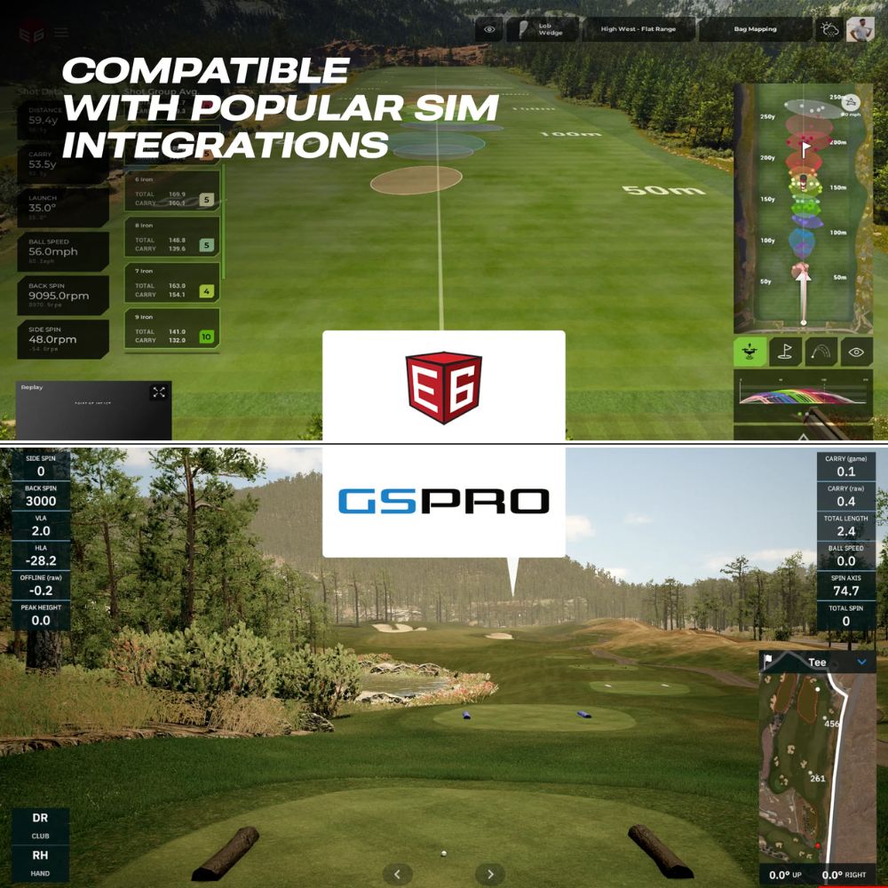 Blue Tees Rainmaker Golf Launch Monitor