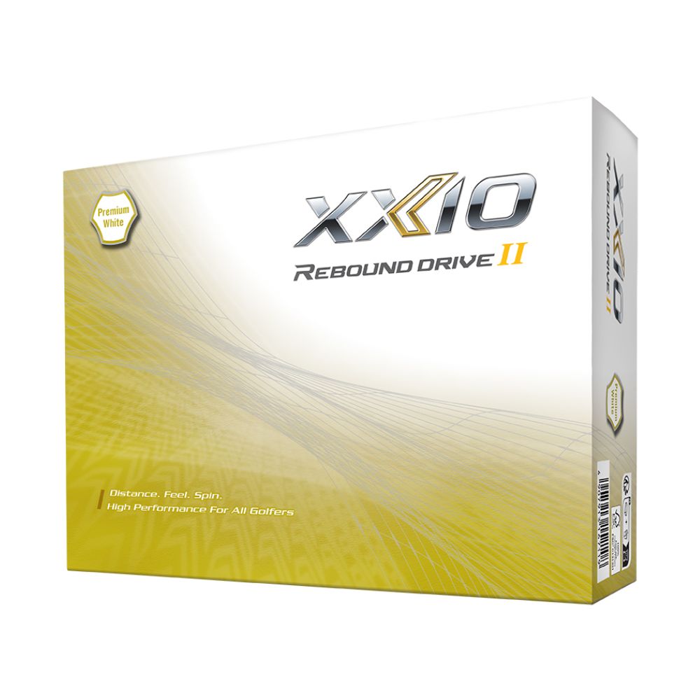 XXIO Rebound II Golf Balls Premium White - 1 Dozen