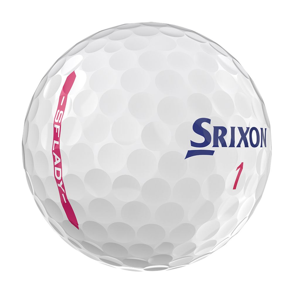 Srixon Ladies Soft Feel 14 White Golf Balls - Buy 2 Dozen, Get 1 Free