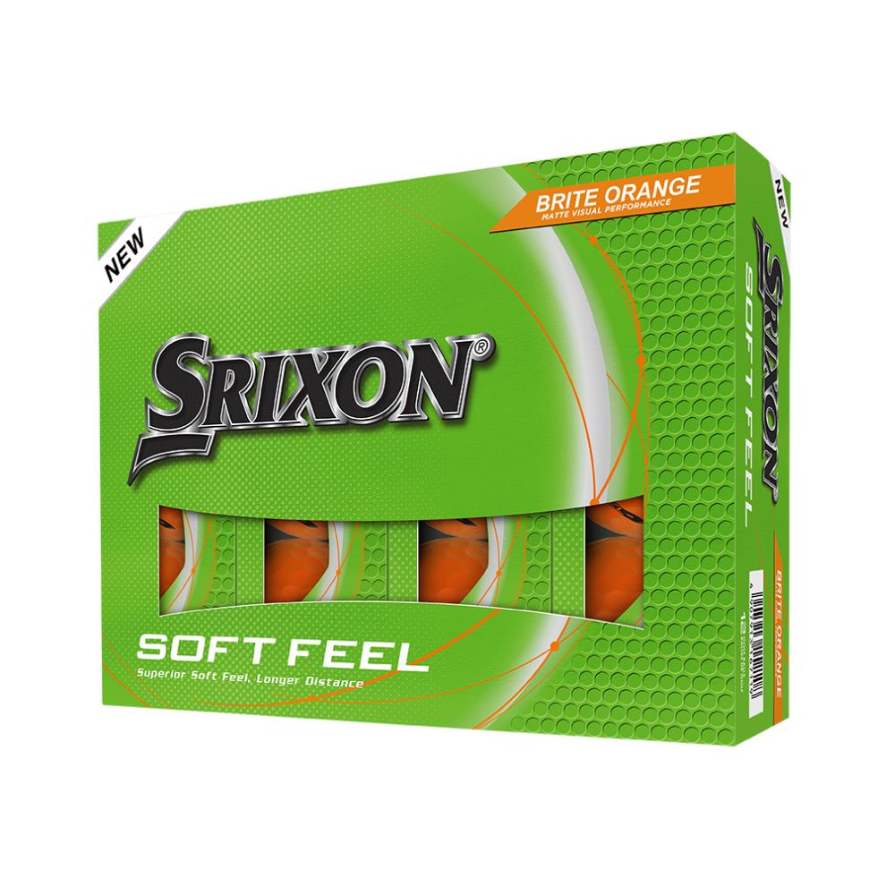 Srixon Soft Feel 14 Brite Orange Golf Balls