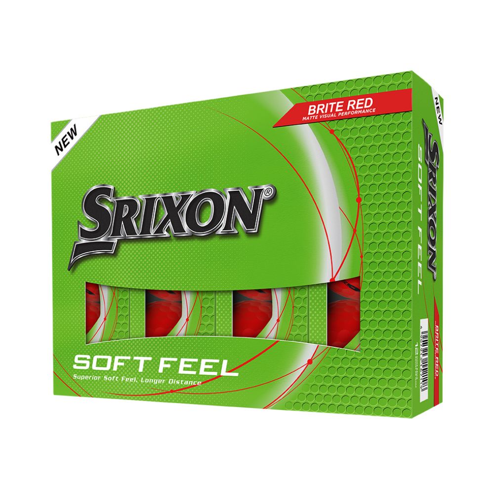 Srixon Soft Feel 14 Brite Red Golf Balls