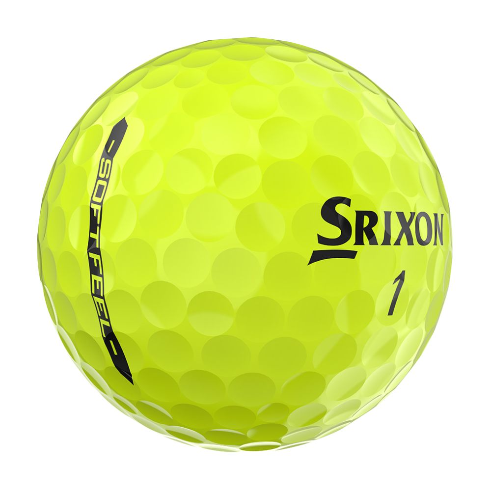 Srixon Soft Feel 14 Yellow Golf Balls - Buy 2 Dozen, Get 1 Free