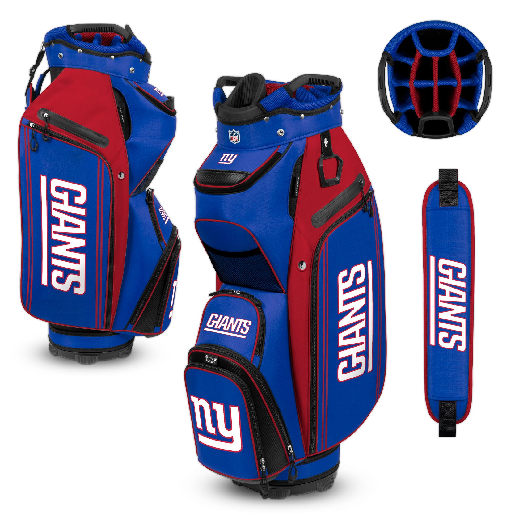 Team Effort 2024 NFL Bucket III Cooler Cart Bag