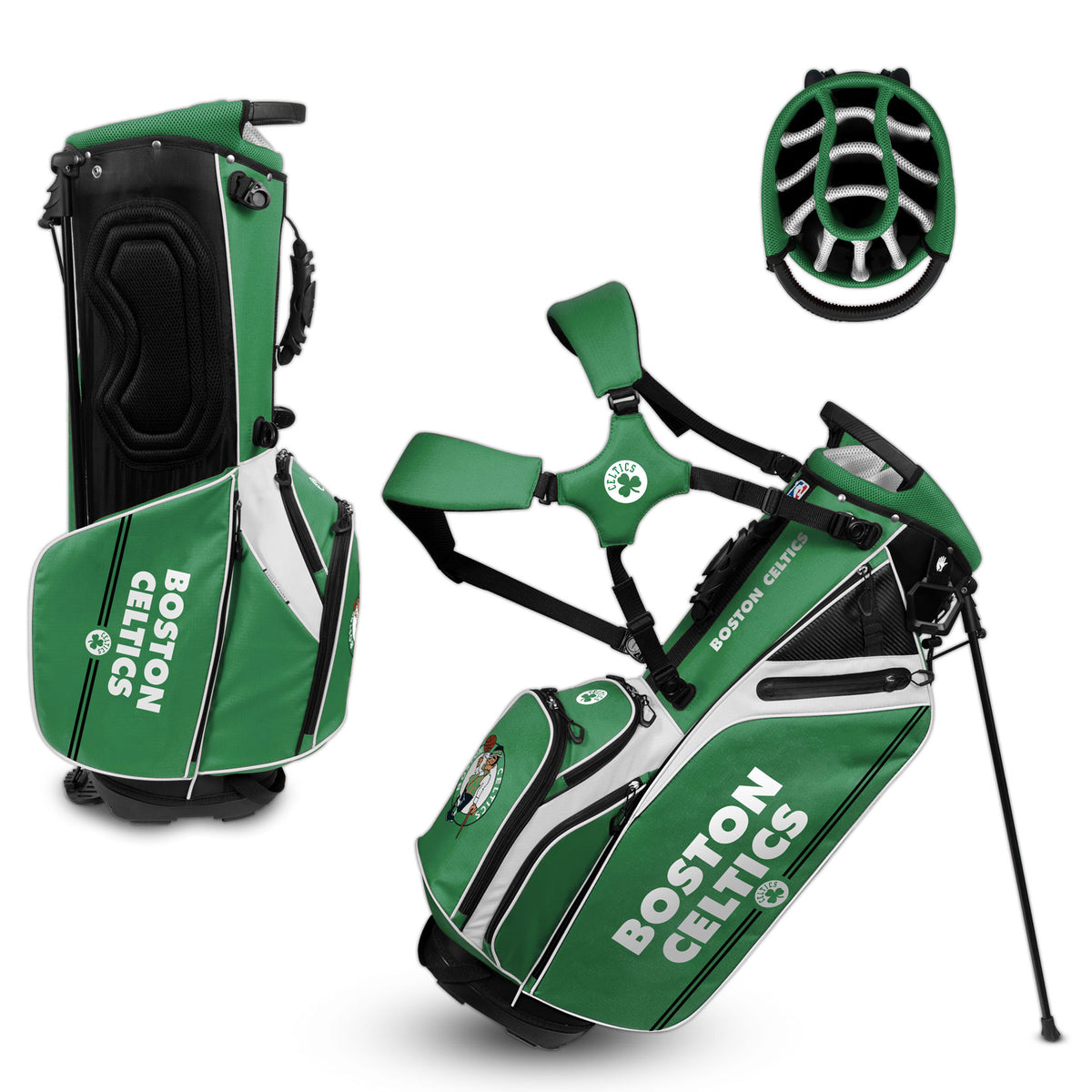 Team Effort NBA Caddie Carry Hybrid Stand Bag