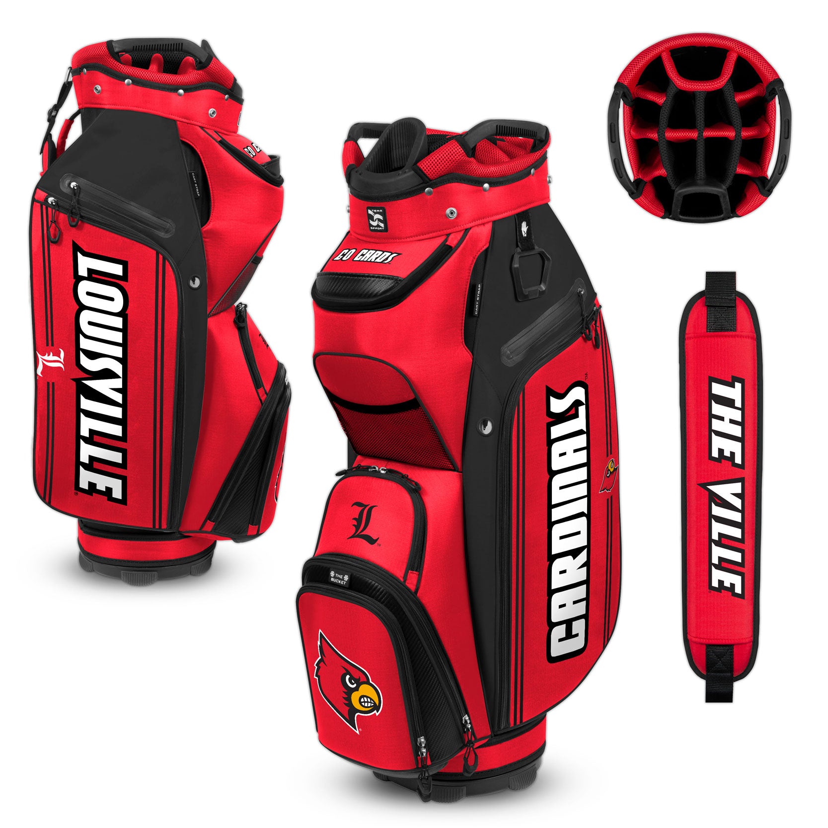 Team Effort 2024 NCAA Bucket III Cooler Cart Bag