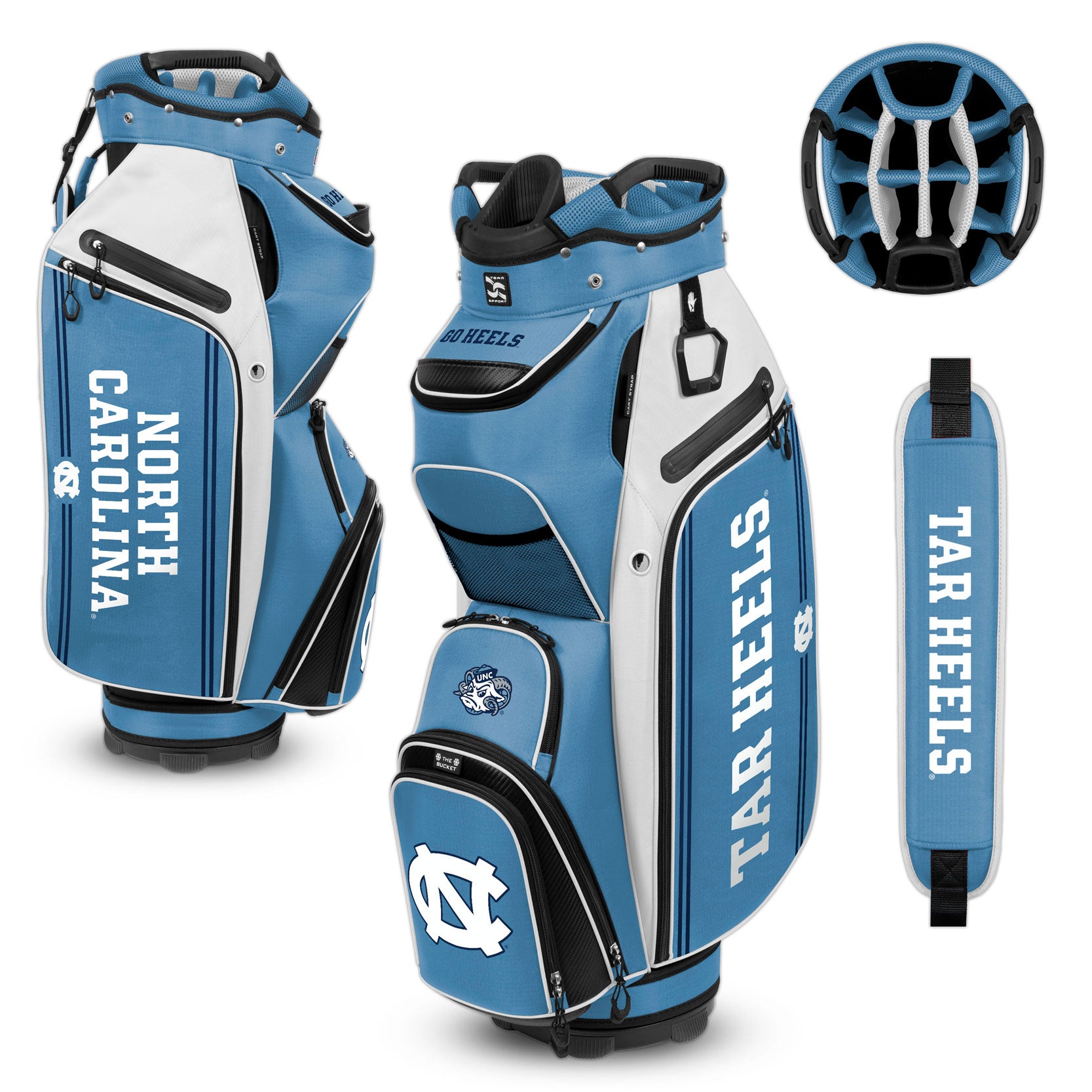 Team Effort 2024 NCAA Bucket III Cooler Cart Bag