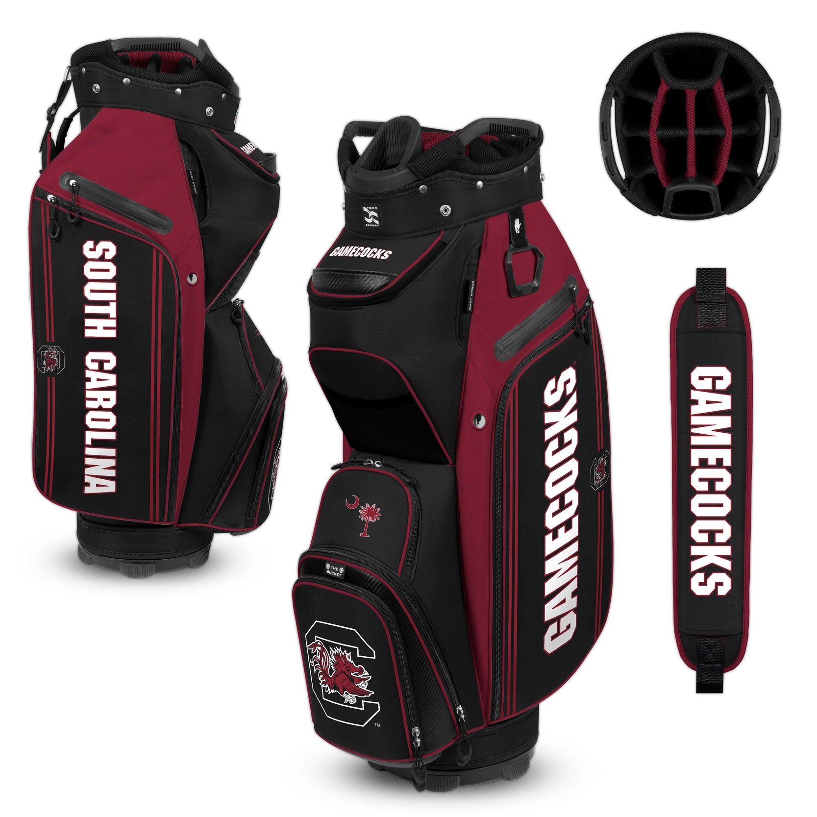 Team Effort 2024 NCAA Bucket III Cooler Cart Bag