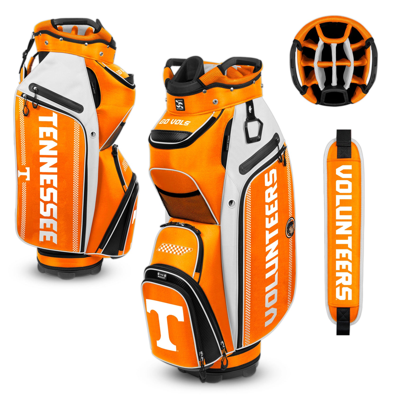 Team Effort 2024 NCAA Bucket III Cooler Cart Bag