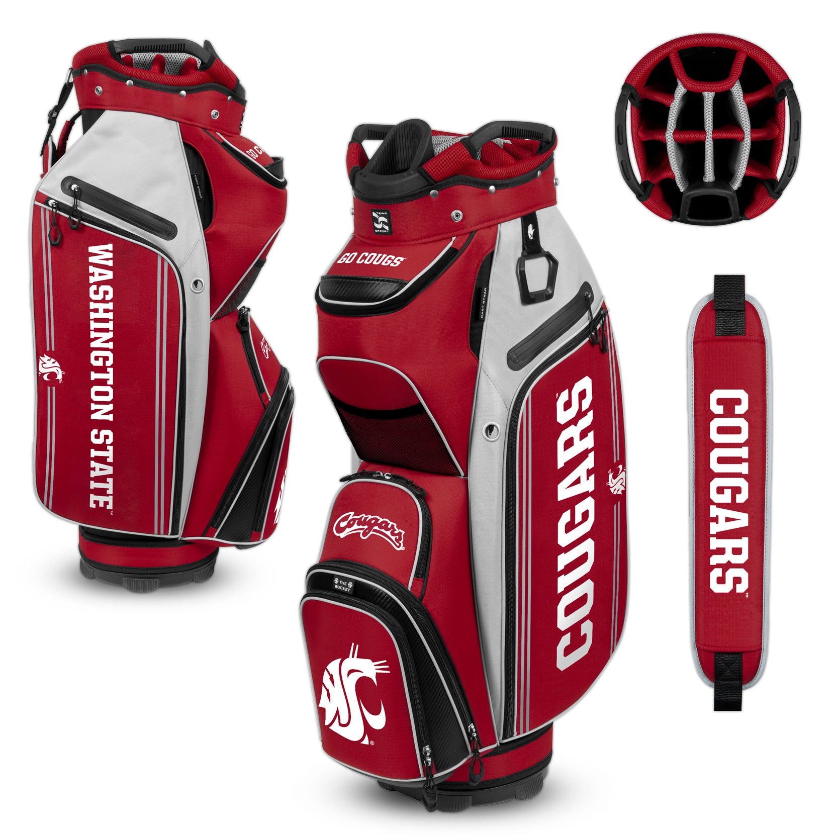 Team Effort 2024 NCAA Bucket III Cooler Cart Bag