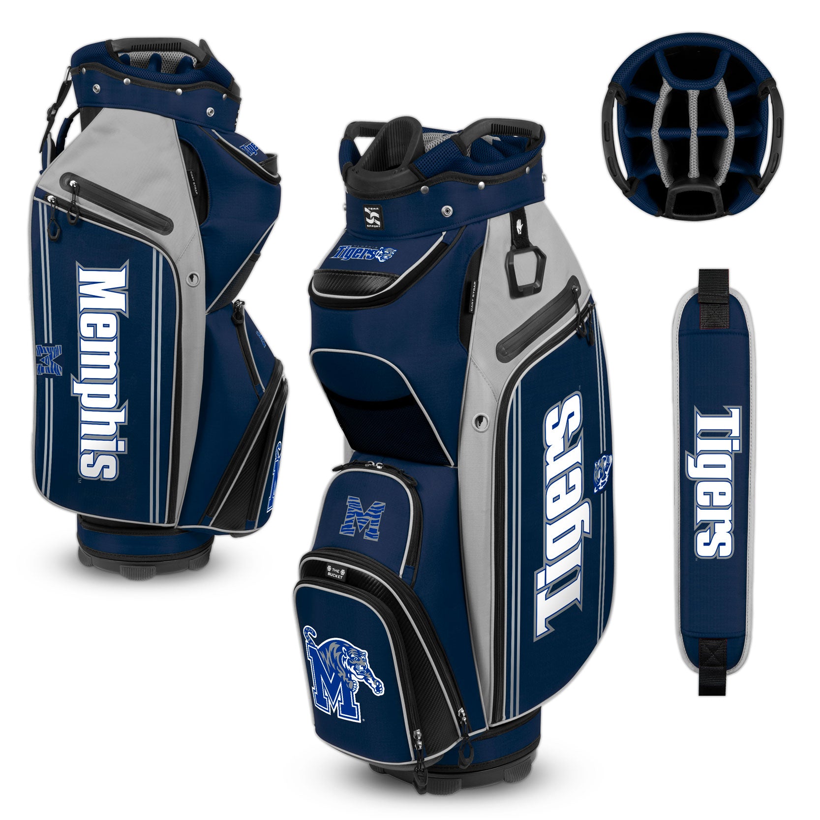 Team Effort 2024 NCAA Bucket III Cooler Cart Bag