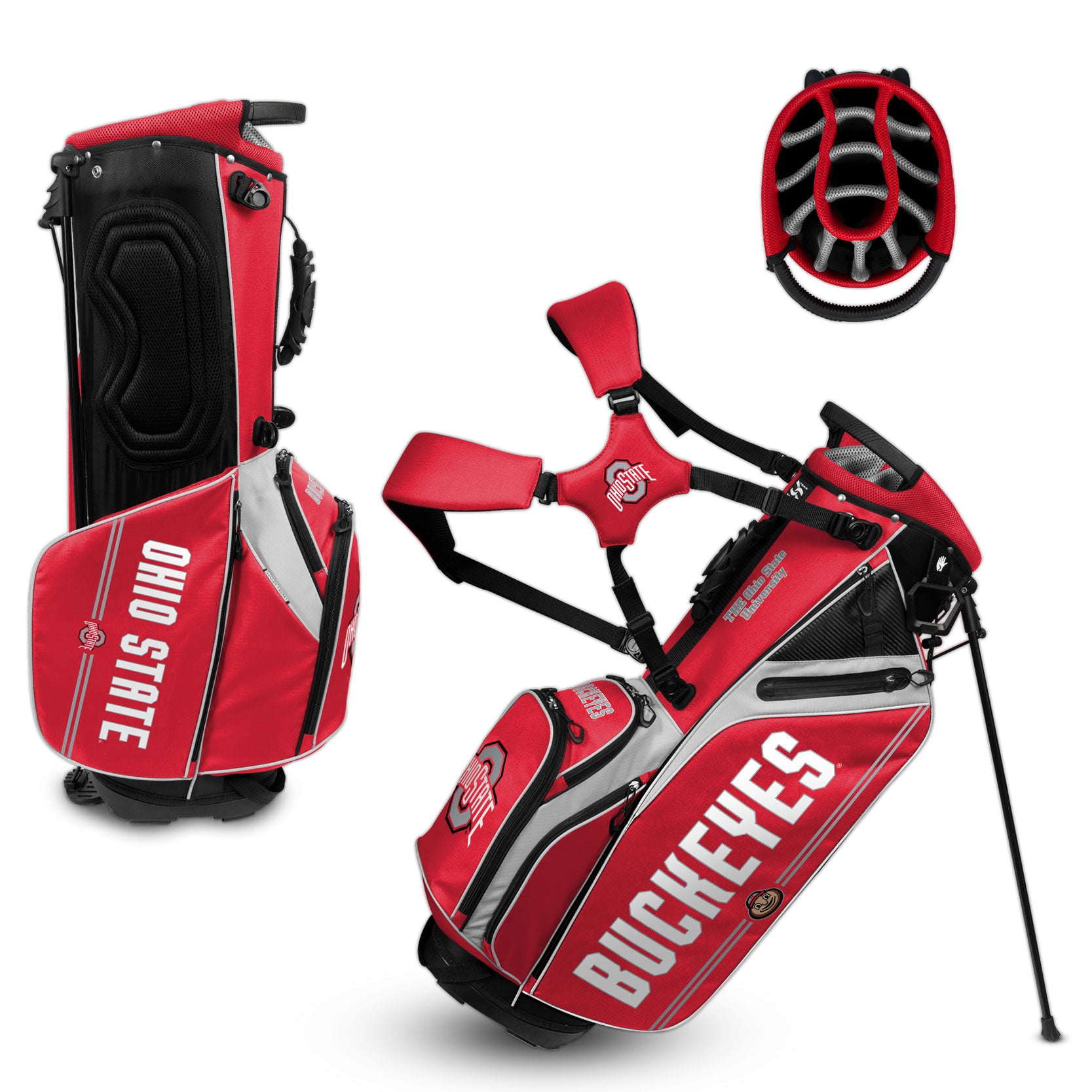 Team Effort NCAA Caddie Carry Hybrid Stand Bag