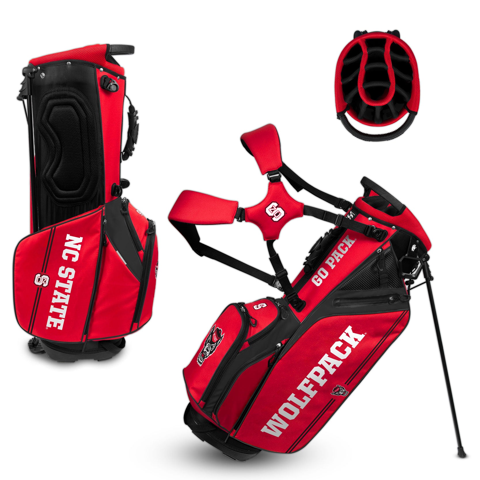 Team Effort NCAA Caddie Carry Hybrid Stand Bag