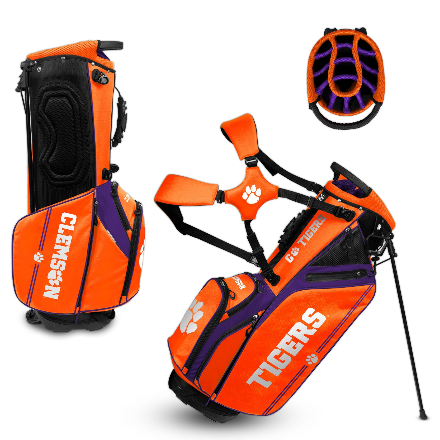 Team Effort NCAA Caddie Carry Hybrid Stand Bag