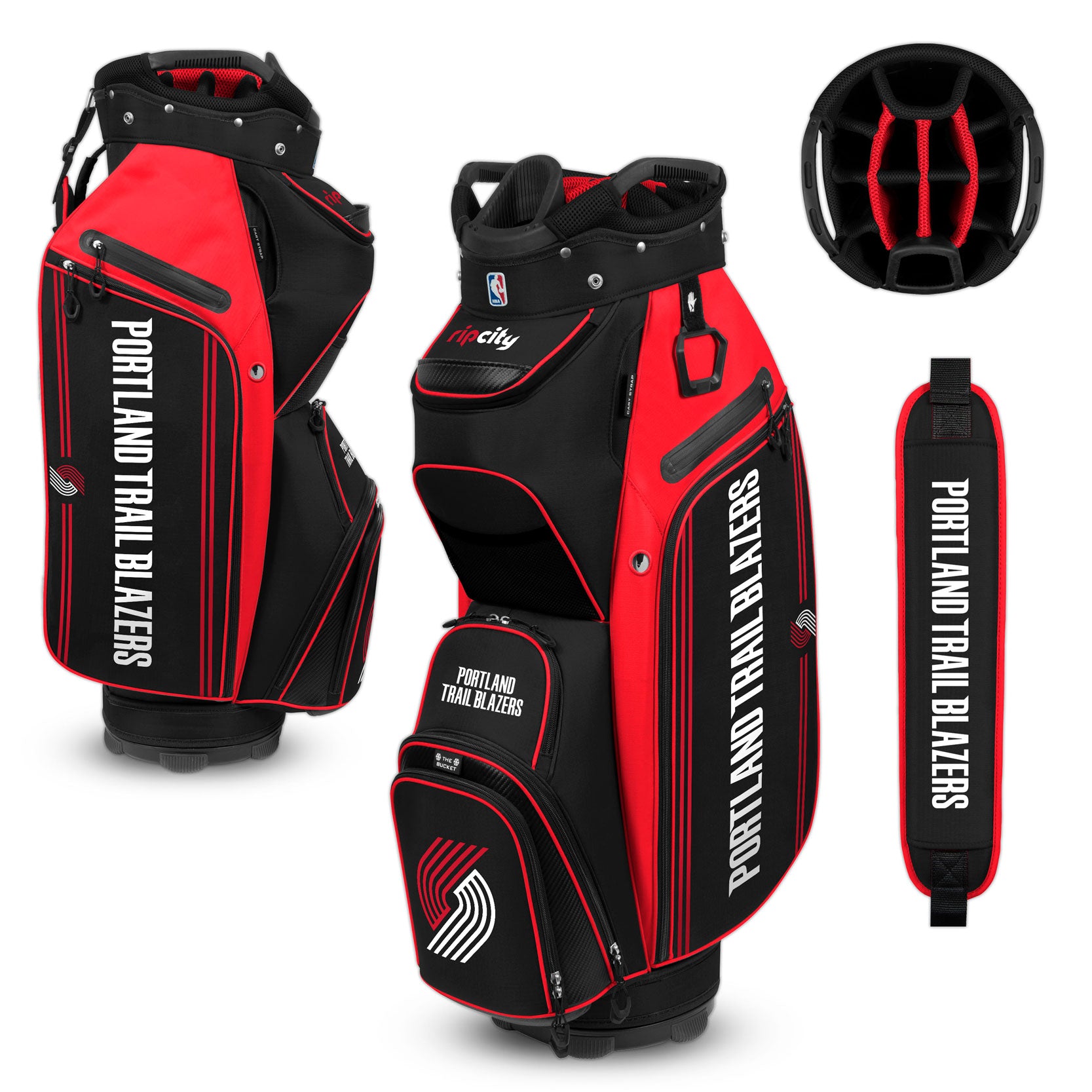 Team Effort 2024 NBA Bucket III Cooler Cart Bag