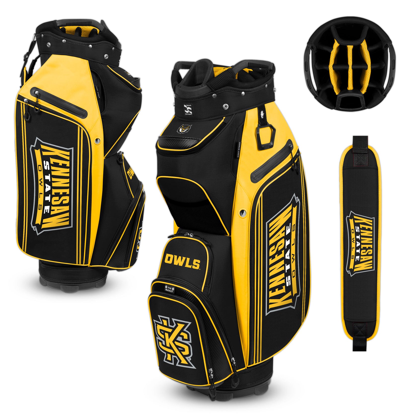 Team Effort 2024 NCAA Bucket III Cooler Cart Bag