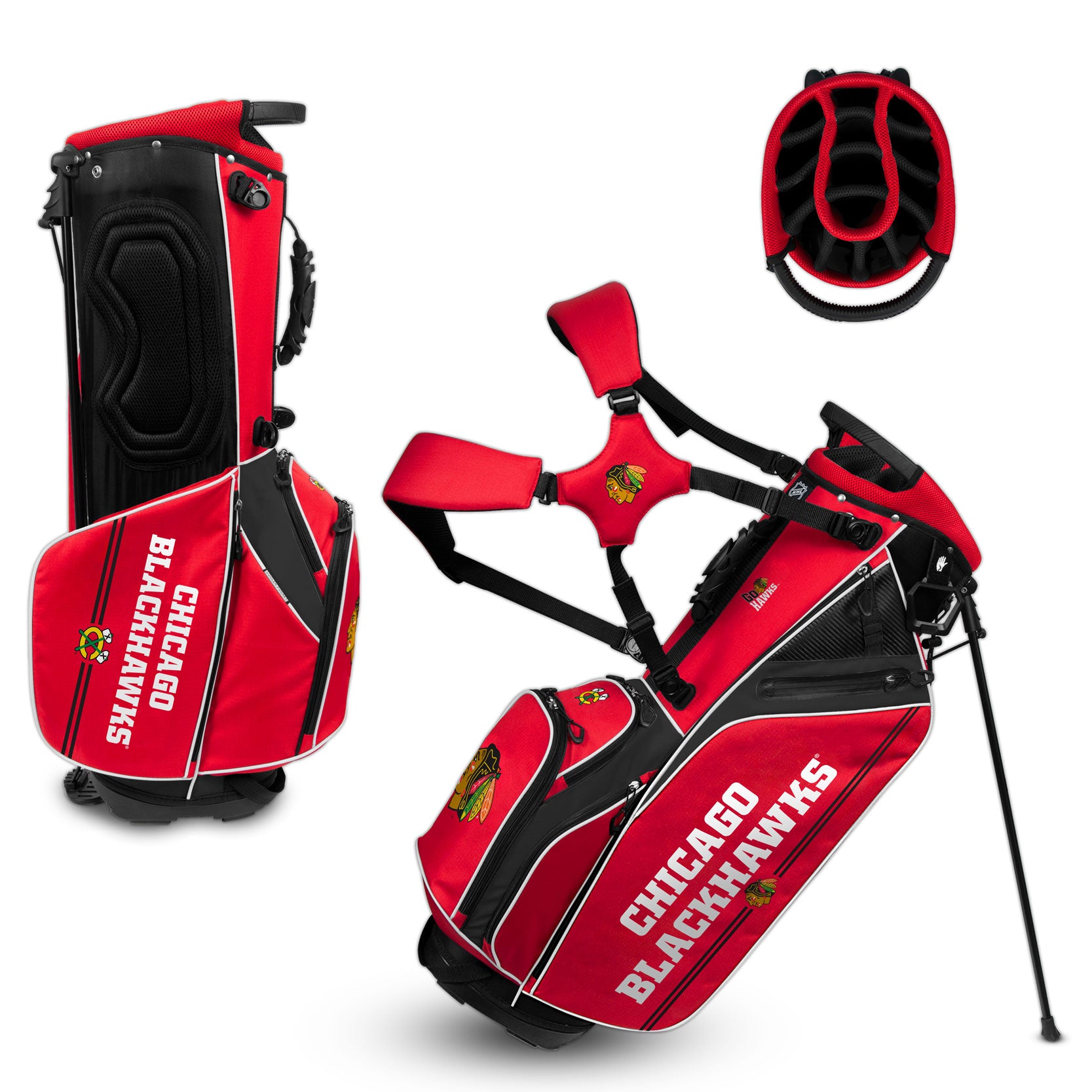 Team Effort NHL Caddie Carry Hybrid Stand Bag