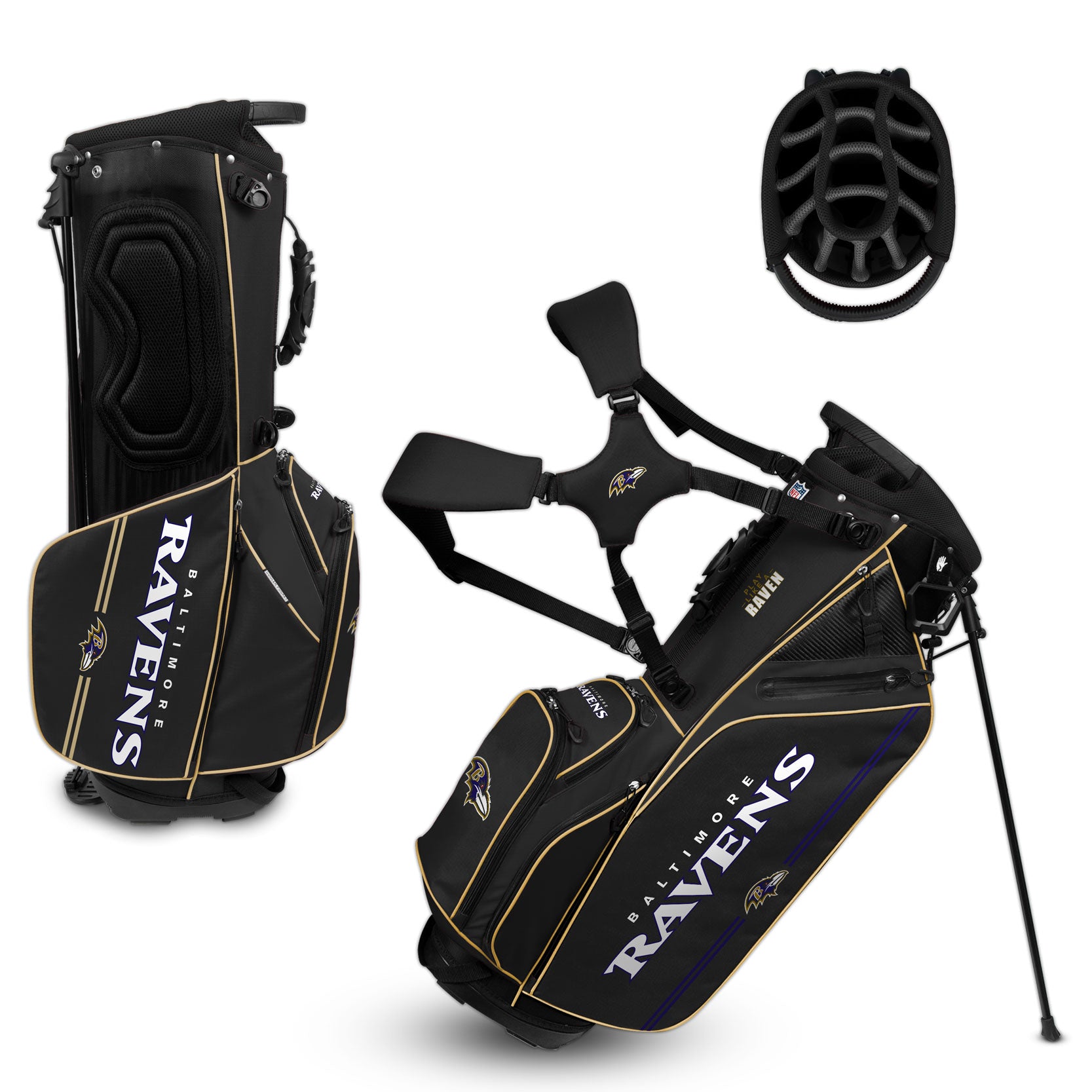 Team Effort NFL Caddie Carry Hybrid Stand Bag