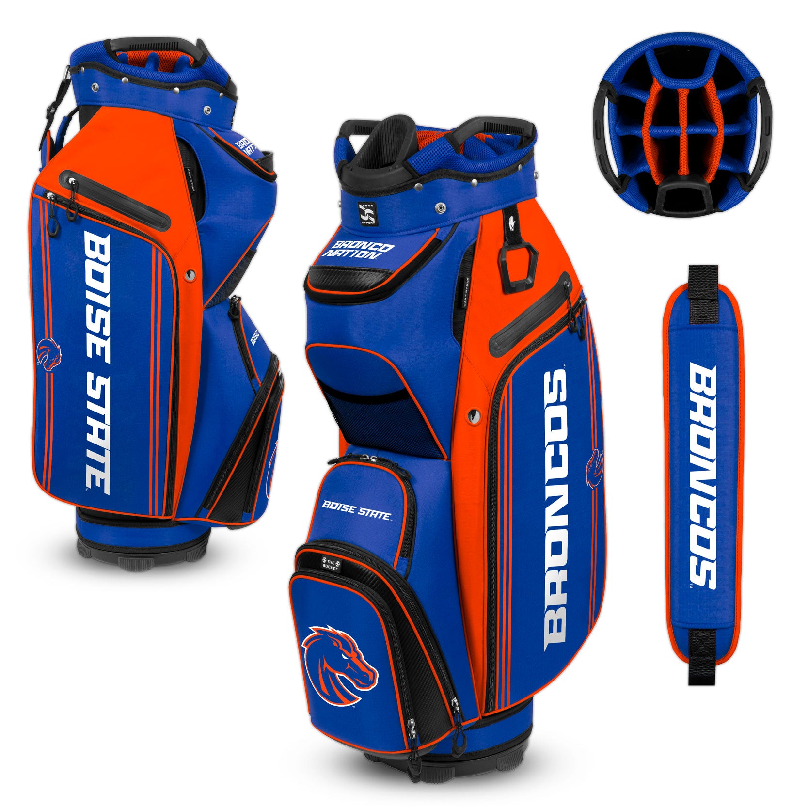 Team Effort 2024 NCAA Bucket III Cooler Cart Bag