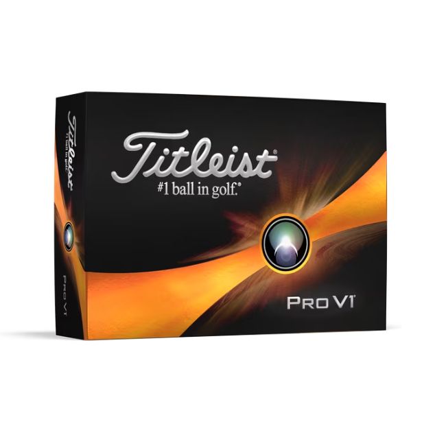 Titleist 2023 Pro V1 Golf Balls White - 1 Dozen