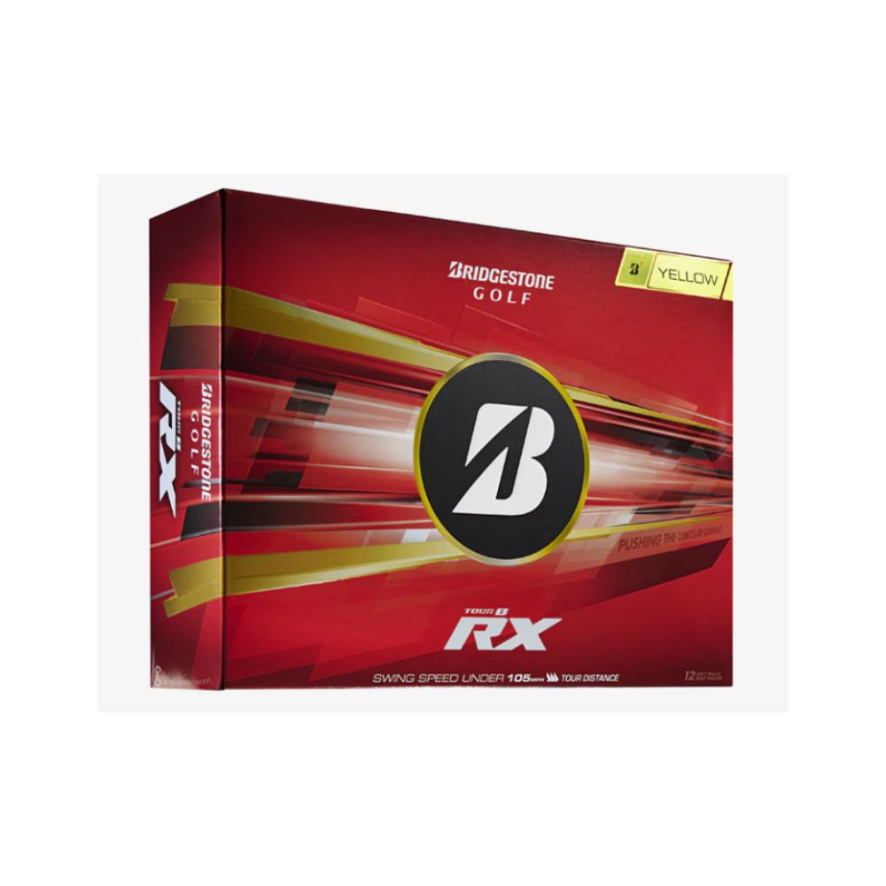 Bridgestone 2026 Tour B RX Golf Balls - Yellow