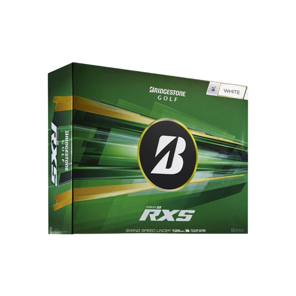 Bridgestone 2026 Tour B RXS Golf Balls - White