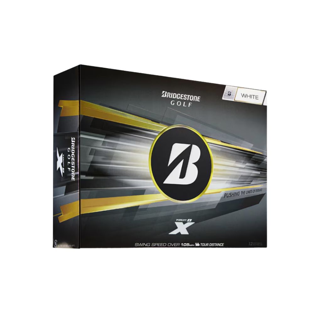 Bridgestone 2026 Tour B X Golf Balls - White