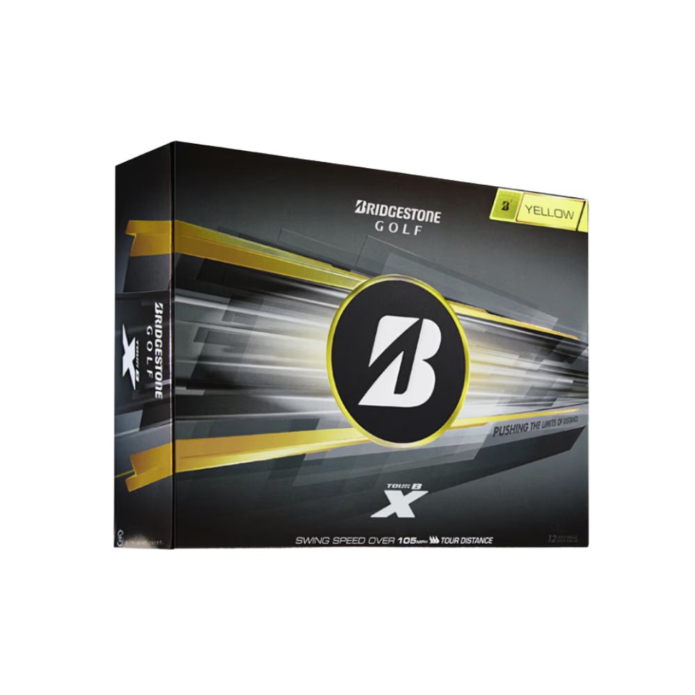 Bridgestone 2026 Tour B X Golf Balls - Yellow
