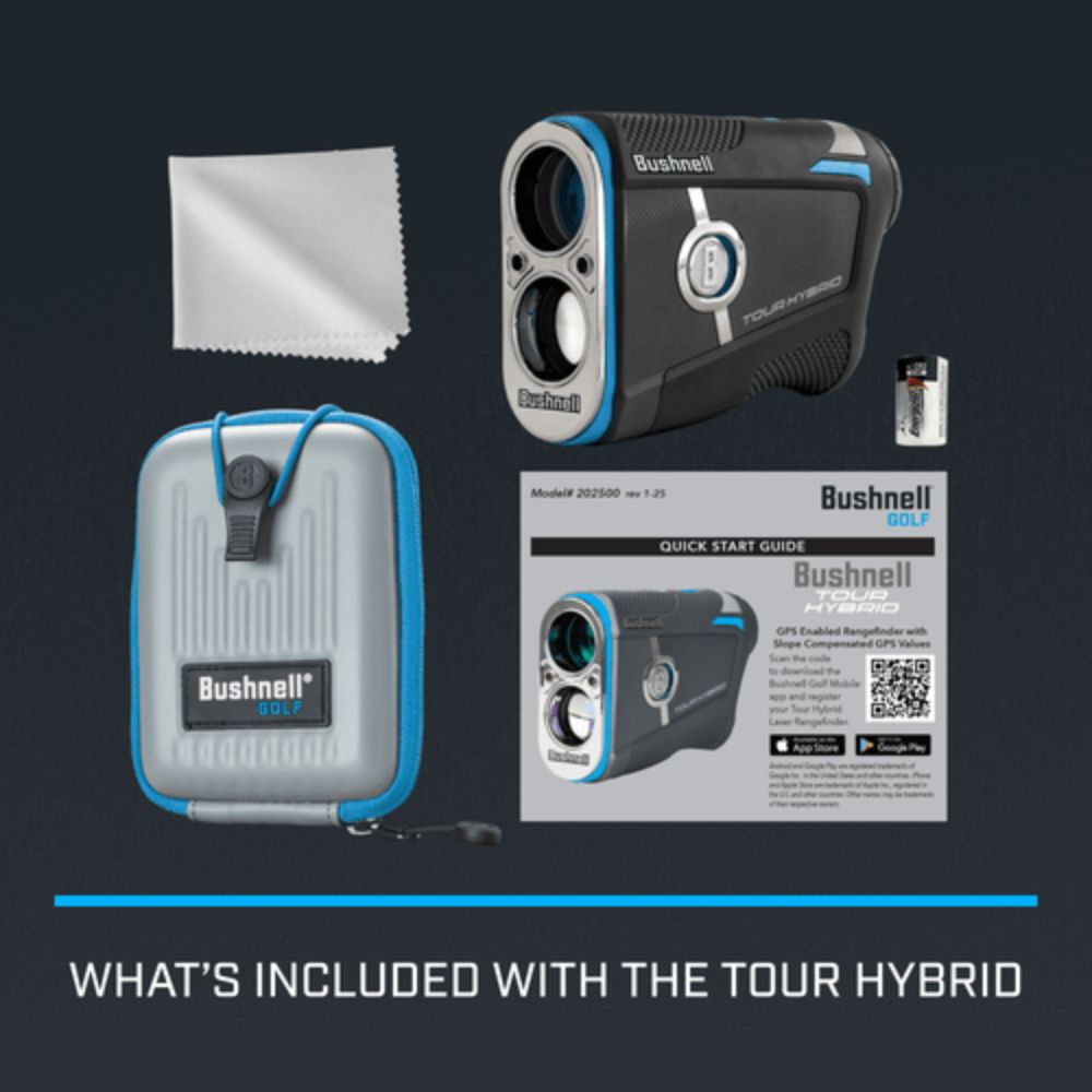 Bushnell Tour Hybrid Laser Golf Rangefinder