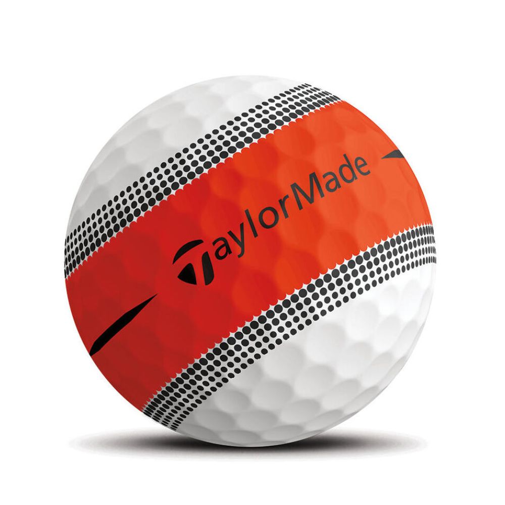 Taylormade Tour Response Orange Stripe Golf Balls (1 Dozen)