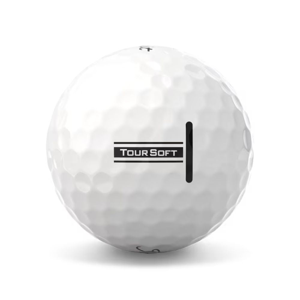 Titleist 2024 Tour Soft White Golf Balls - 1 Dozen