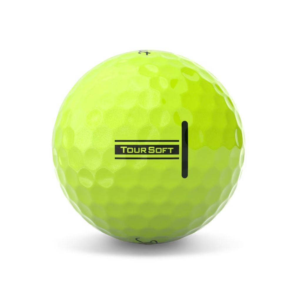 Titleist Tour Soft 2024 Golf Balls - Yellow Titleist Tour Soft 2024 Golf Balls - Yellow