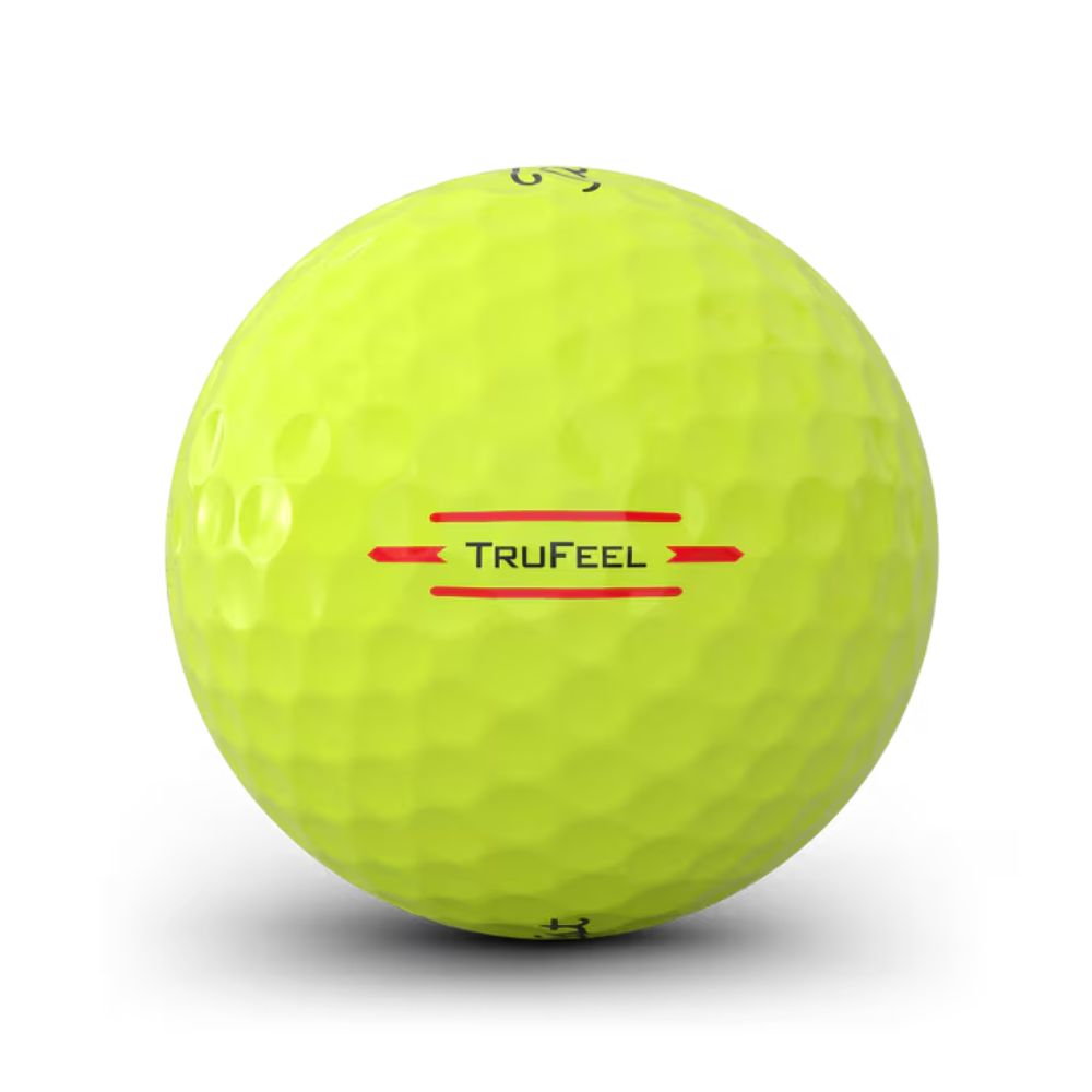 Titleist 2026 TruFeel Yellow Golf Balls
