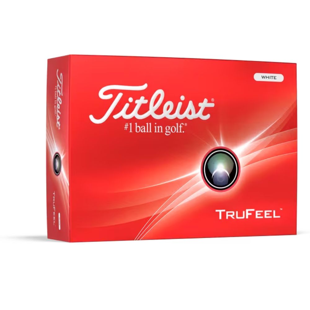 Titleist 2024 TruFeel Golf Balls White - 1 Dozen