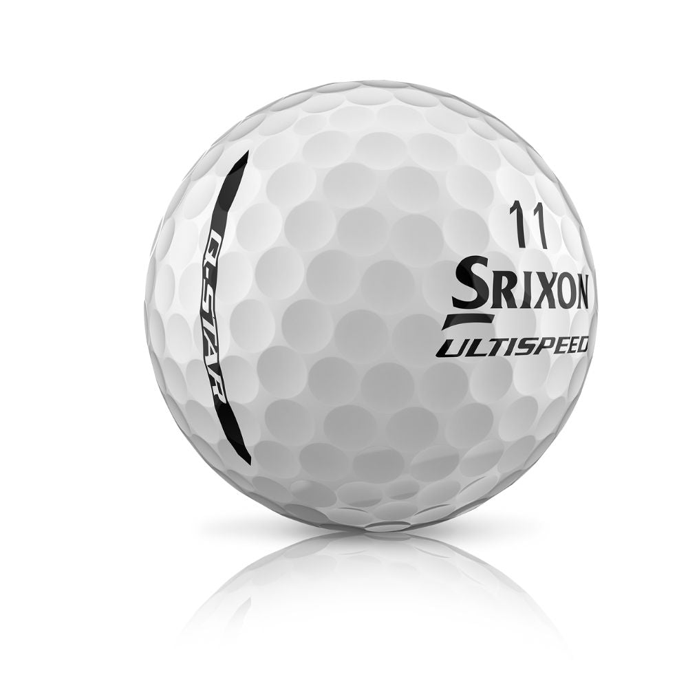 Srixon Q-Star Ultispeed White Golf Balls - Buy 2 Dozen, Get 1 Free