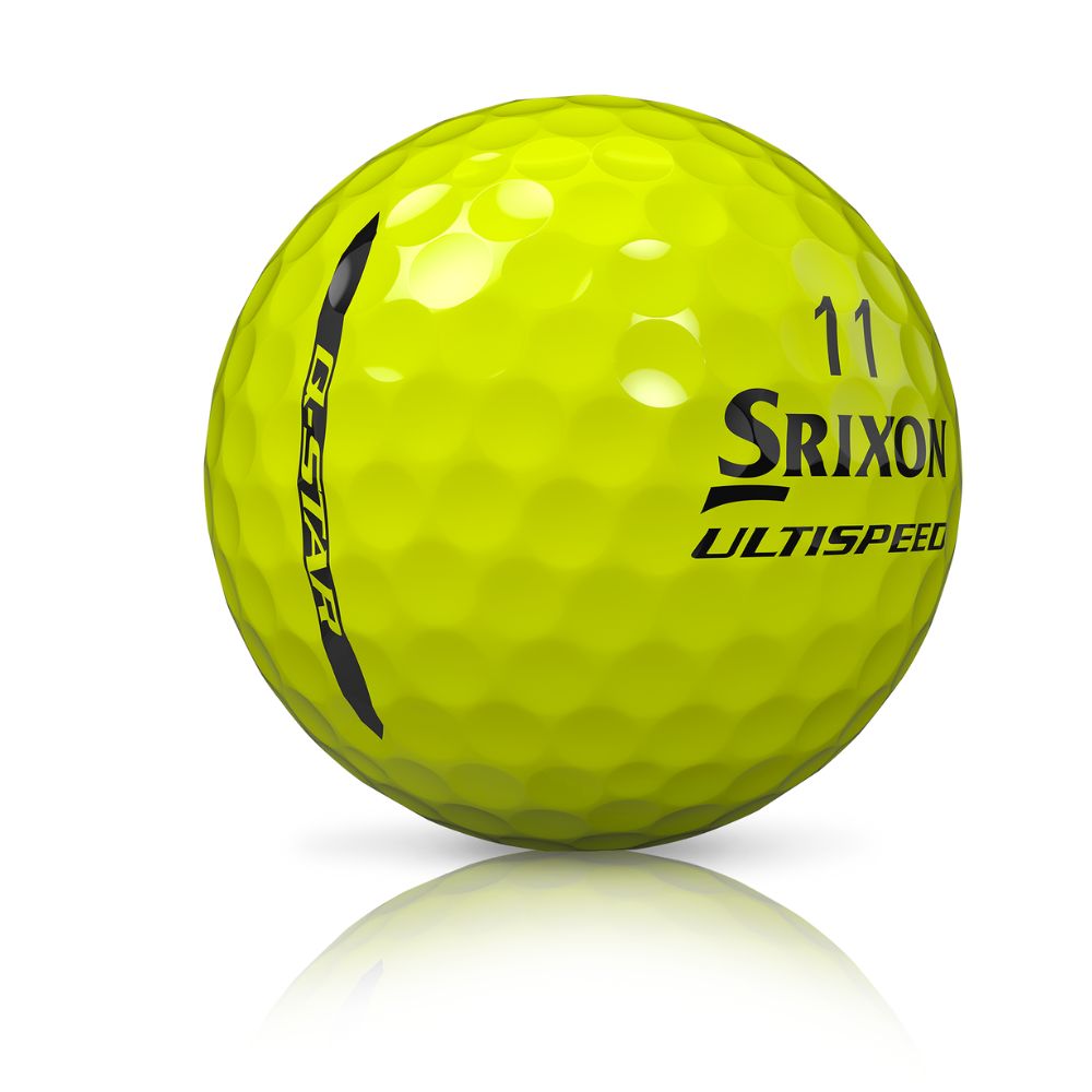Srixon Q-Star Ultispeed Tour Yellow Golf Balls