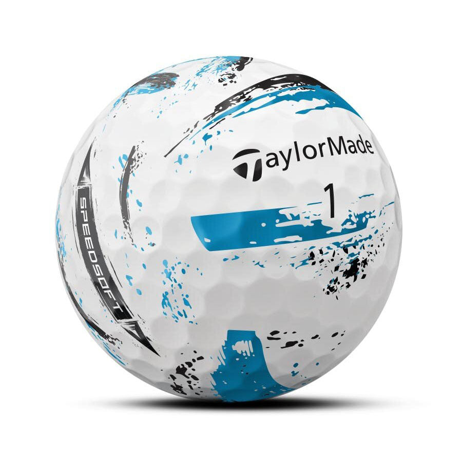 TaylorMade 2024 SpeedSoft Ink Blue Golf Balls (1 Dozen)