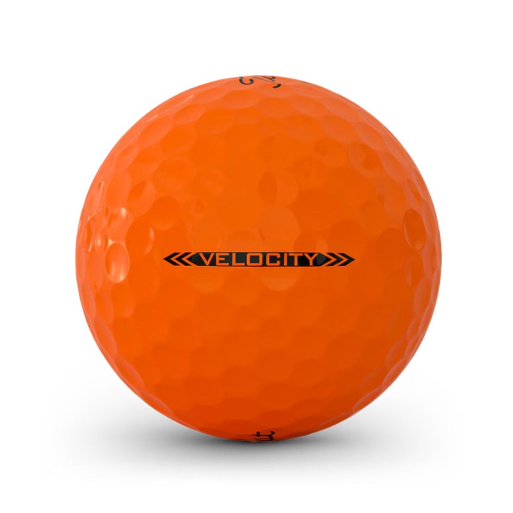 Titleist 2026 Velocity Matte Orange Double Digits Golf Balls