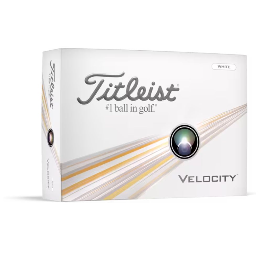 Titleist 2024 Velocity Golf Balls White - 1 Dozen