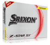 Srixon 2023 Z-Star XV 8 Tour Yellow Golf Balls 1 Dozen