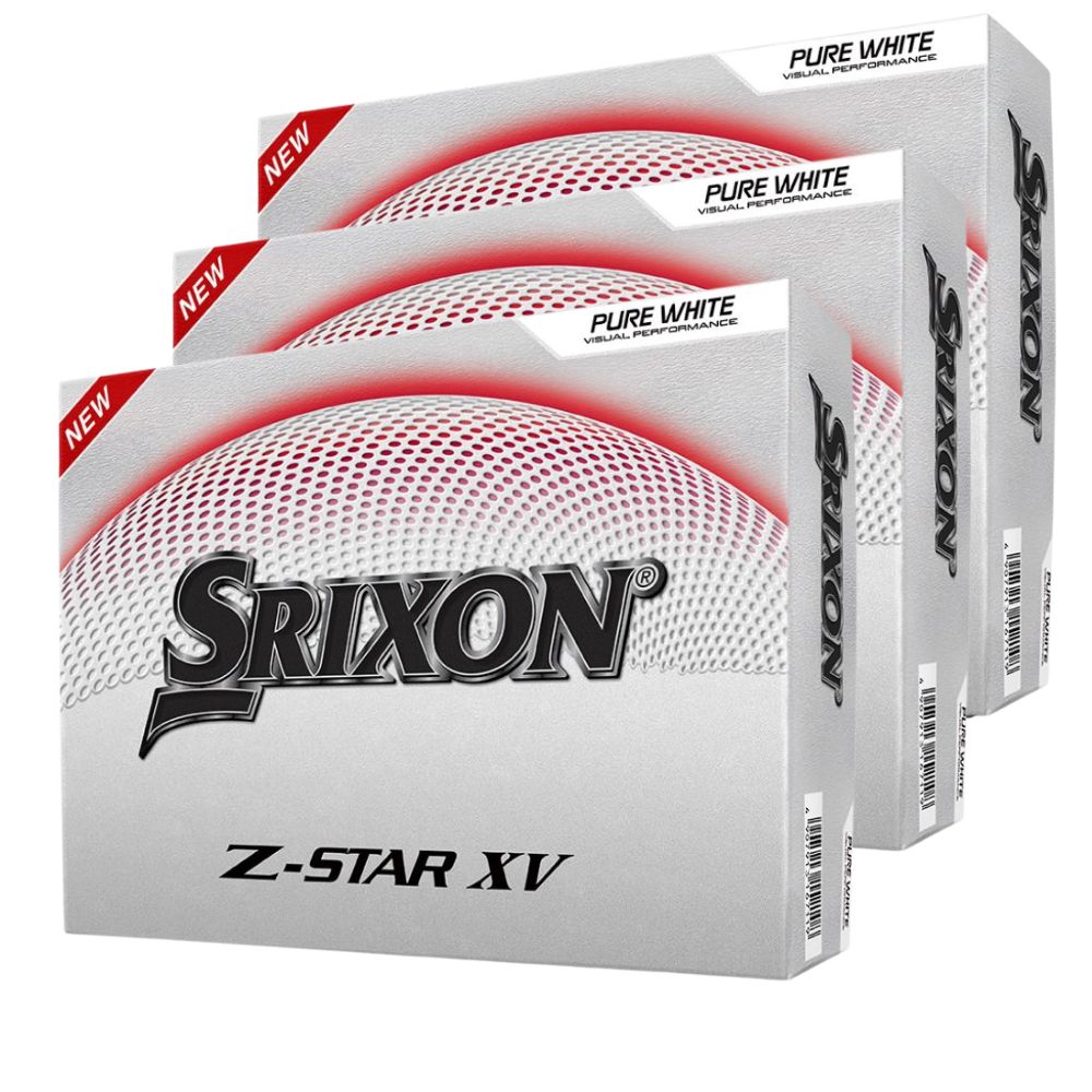 Srixon Z-Star XV 9 White Golf Balls - Buy 2 Dozen, Get 1 Free