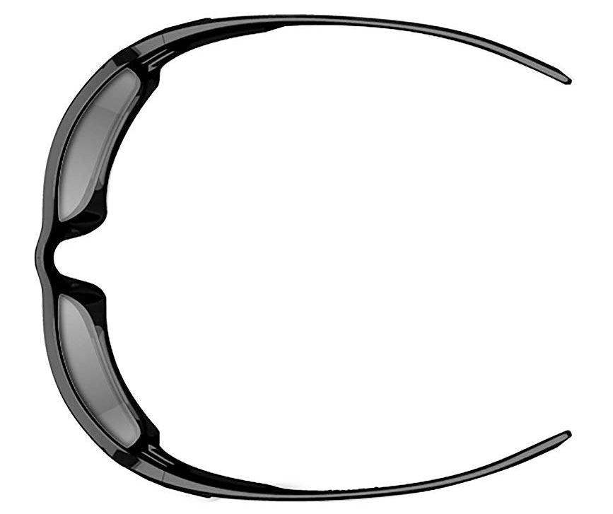 Oakley Fives Squared Sunglasses Polished Black Frame Black Iridium Polarized Lens