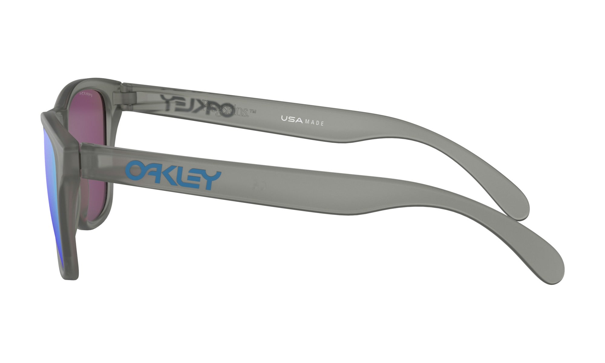 Oakley Frogskins XS Sunglasses (Youth Fit) Matte Grey Ink Frame