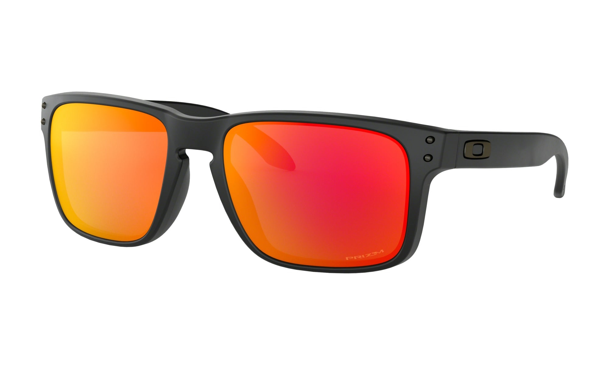 Oakley Holbrook Sunglasses Matte Black Frame Prizm Ruby Lens