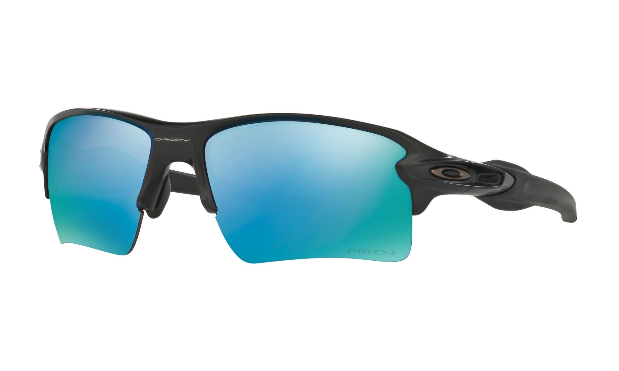Oakley Flak 2.0 XL Sunglasses Matte Black Frame Prizm Deep Water Polarized Lens
