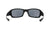 Oakley Fives Squared Sunglasses Polished Black Frame Gray Lens