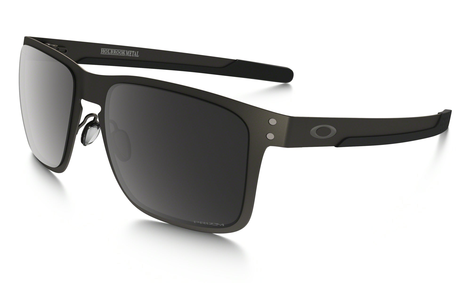 Oakley Holbrook Metal Sunglasses Matte Gunmetal Frame Polarized - Club Golf