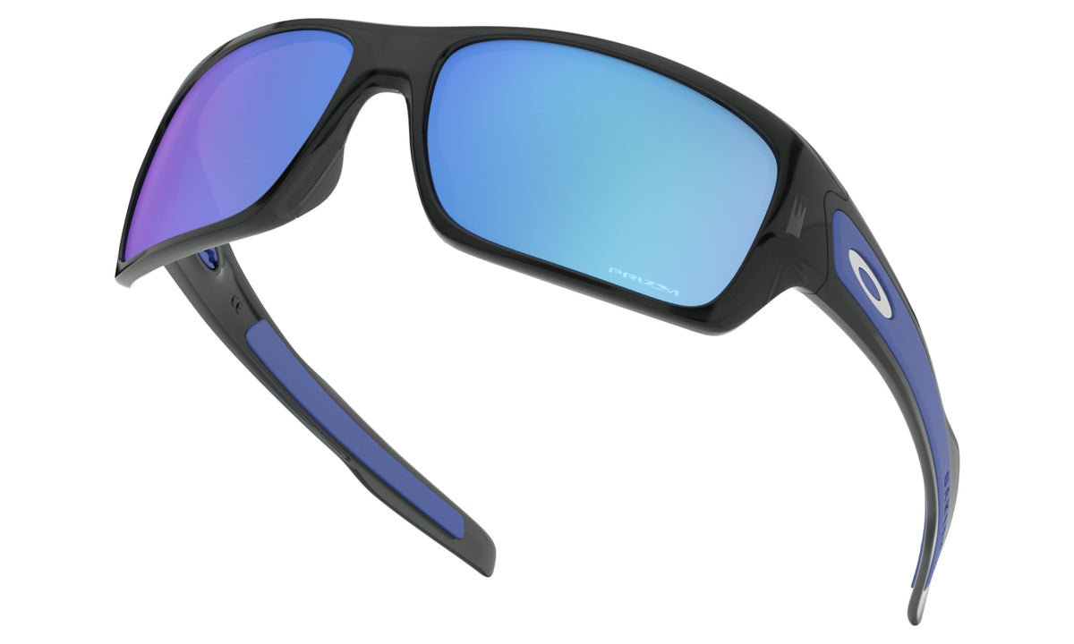Oakley Turbine Sunglasses Black Ink Frame Prizm Sapphire Lens