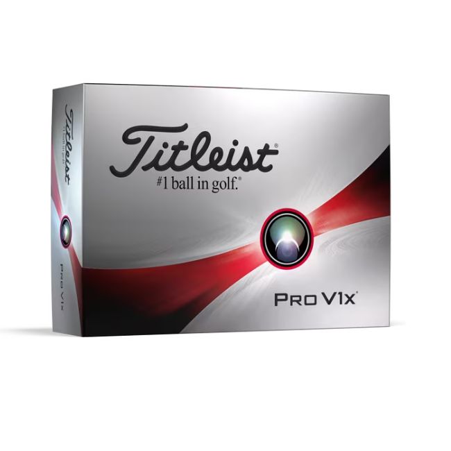 Titleist 2023 Pro V1x Golf Balls White - 1 Dozen